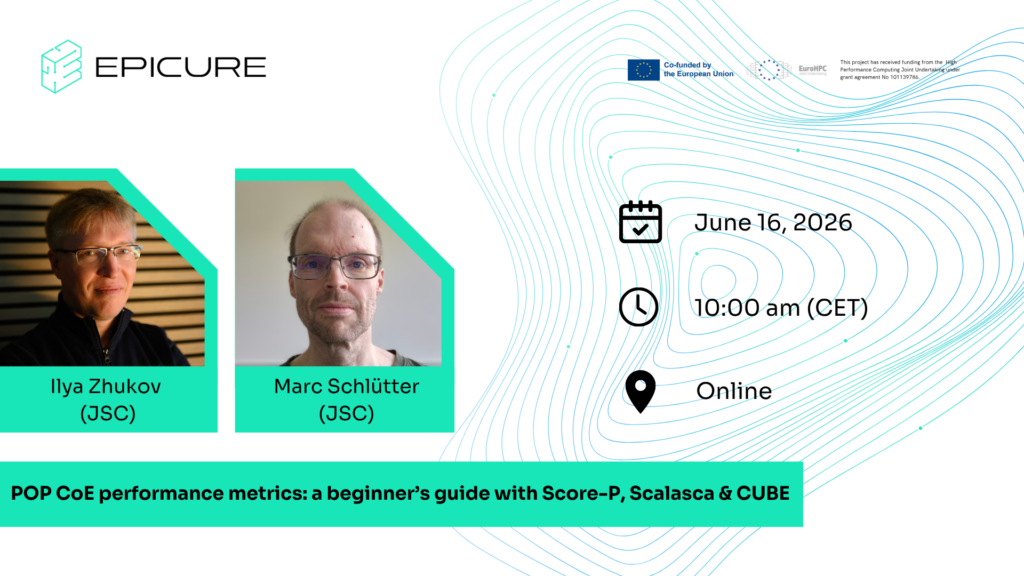 An image with the date and time of the webinar. Also pictures of the speakers, Ilya and Michael, two men with glasses.